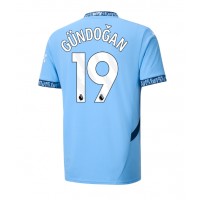 Pánský Fotbalový dres Manchester City Ilkay Gundogan #19 2024-25 Domácí Krátký Rukáv